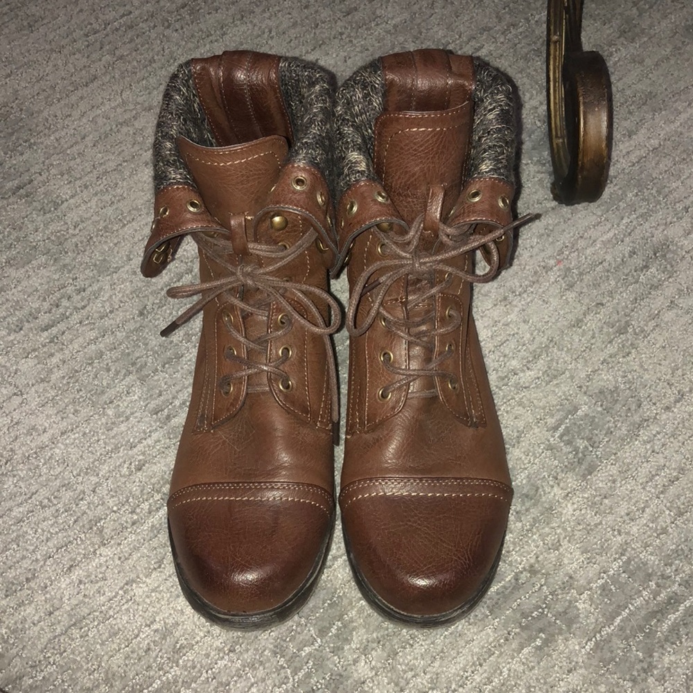 Madeline Stuart Combat Boots